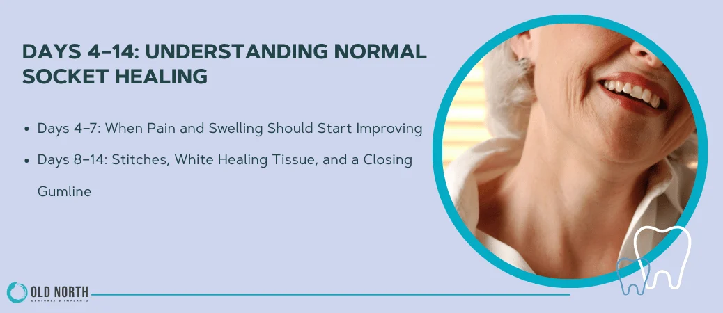 Days 4–14 What Normal Early Socket Healing Looks Like